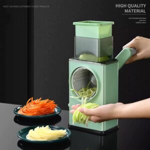 Home 26 3 In 1 Manual Vegetable Slicer Potato Chopper Rotary Cheese Grater Veggie Chopper Peeler Maker Machine Kitchen Accessories Tools