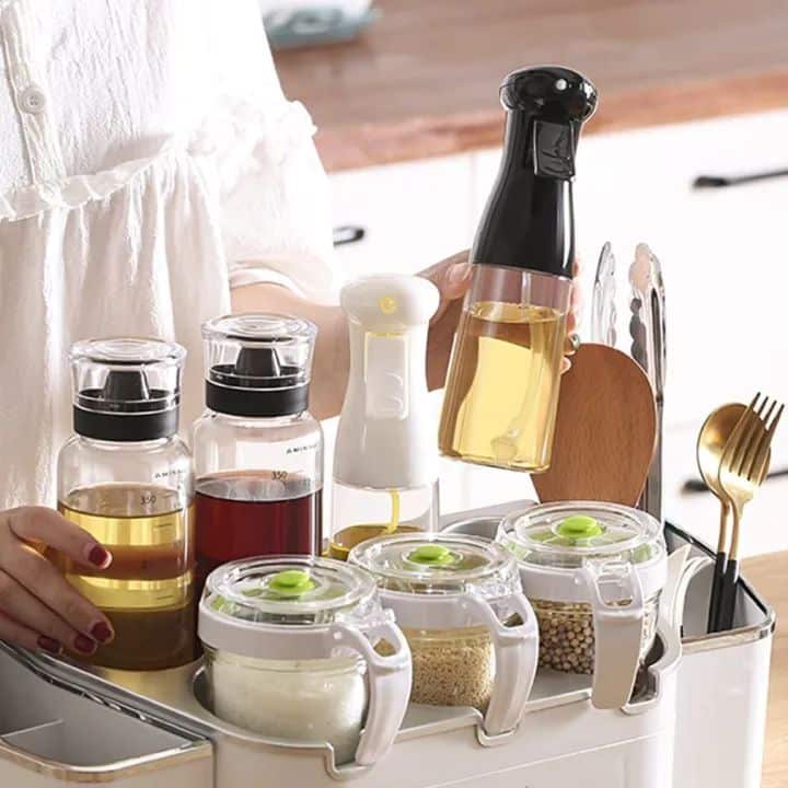 Cooking Oil Spray Bottle Barbecue Spray Bottle Anti leakage Oil Durable Pot 3 Cooking Oil Spray Bottle Barbecue Spray Bottle Anti Leakage Oil Durable Pot