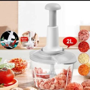Home 27 2-Liter-Manual-Food-Chopper-Machine