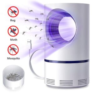 Home 12 Electric Mosquito Trap Blue Light Mosquito Killer Lamp