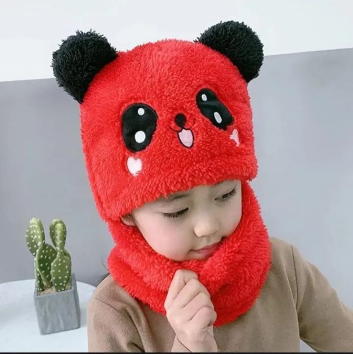 Fleece Cute Cartoon Panda Hats winter warm 5 Fleece Cute Cartoon Panda Hats Winter Warm - Image 5