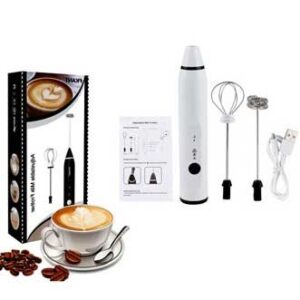 Home 9 Rechargeable Coffee Beater And Milk Frother 2 In 1