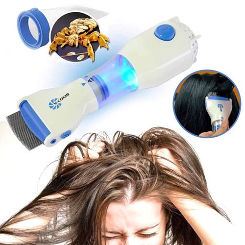 V Comb Electronic Head Lice Removal Machine Anti Lice 2 V Comb Electronic Head Lice Removal Machine Anti Lice - Image 2